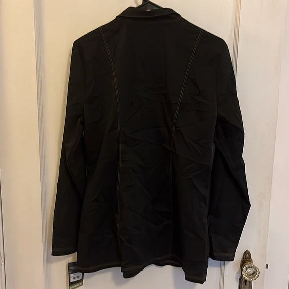 Black Dickies Essence 27 Inch Zip Front Scrub Jacket (Women’s M - NWT) - Picture 3 of 7